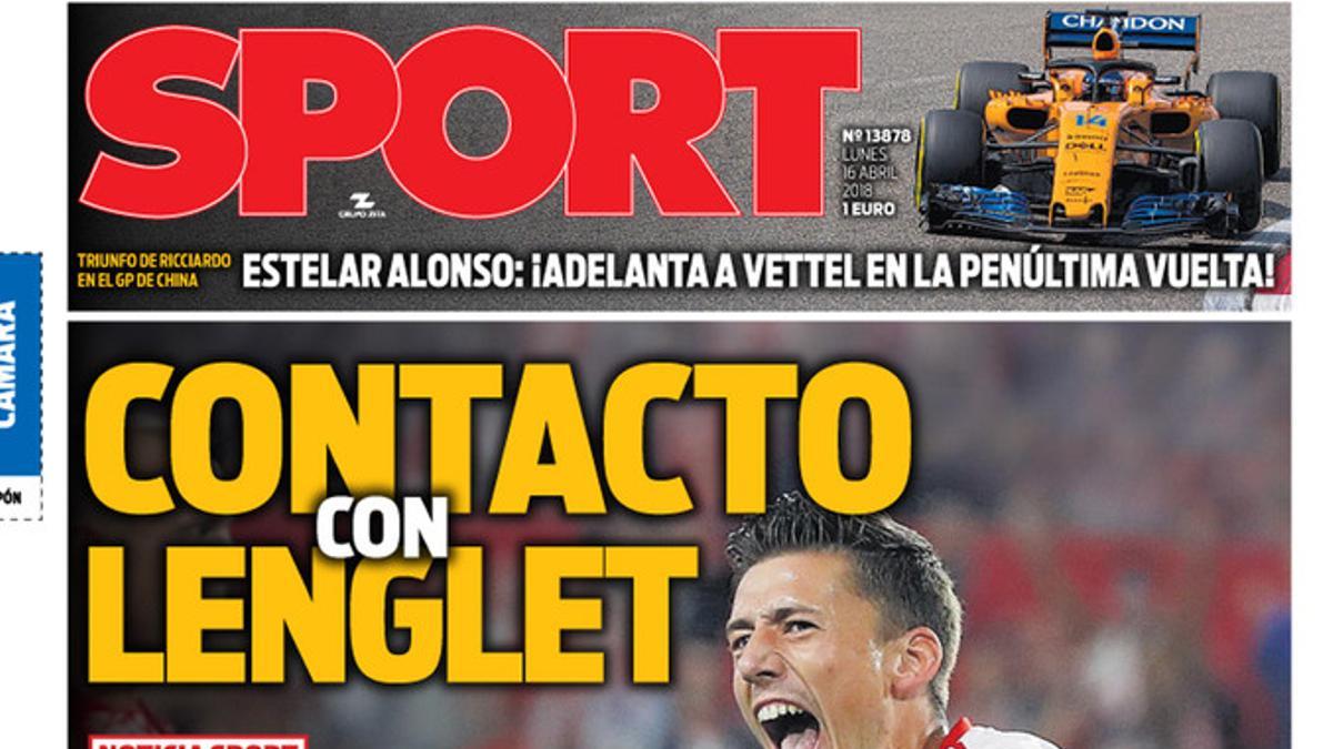 La portada de hoy