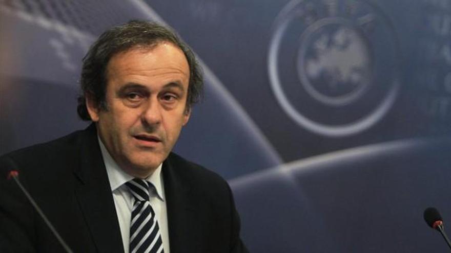 Platini dimite como presidente de la UEFA en el próximo congreso