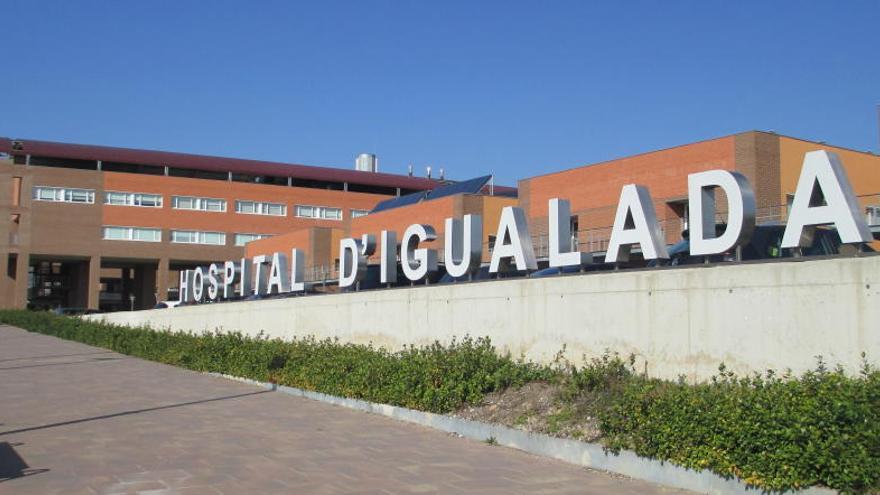 Una de les entrades a l&#039;hospital d&#039;Igualada