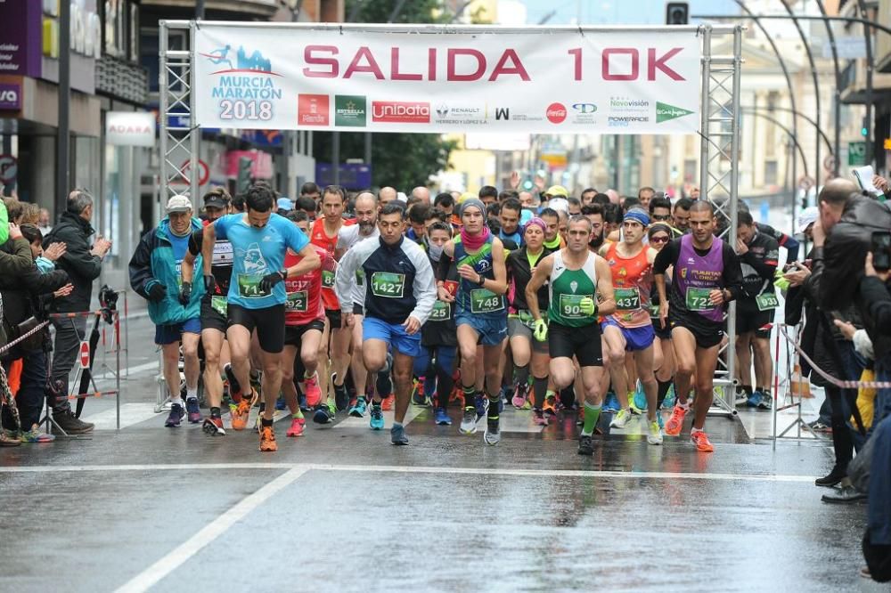 Salida 10Km de la Maratón de Murcia