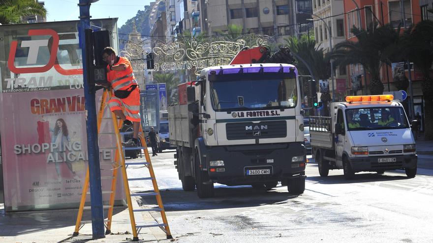 Hogueras, el día después, recogida de racós y barracas