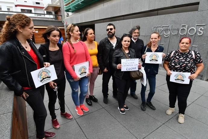 11/06/2019 SAN JUAN. TELDE.  Los vecinos del Valle de Los Nueve van a juicio por la denuncia que interpone el SAREB. Fotógrafa: YAIZA SOCORRO.  | 11/06/2019 | Fotógrafo: Yaiza Socorro