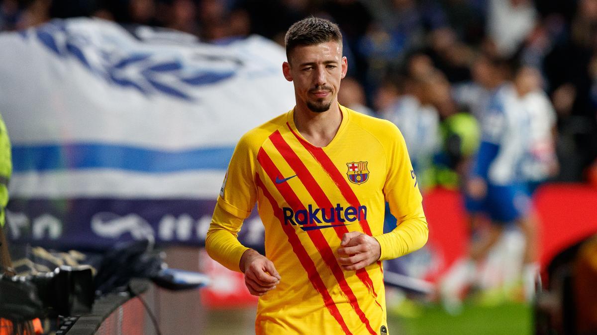 Bayern Múnich - FC Barcelona: ¡La imagen que va a enfadar al barcelonismo! Lenglet sonriente tras el partido con Lewandowski