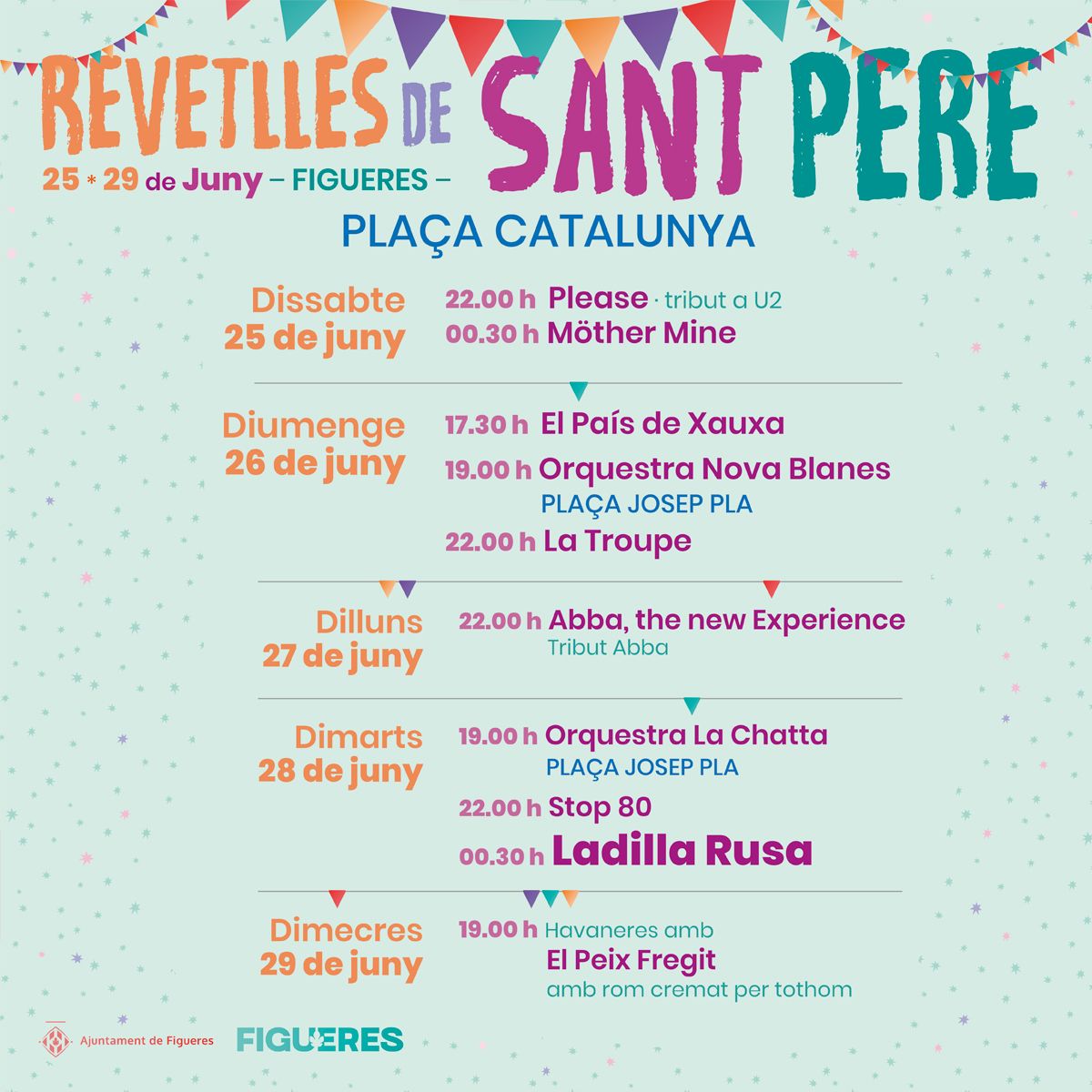 Cartell de les Revetlles de Sant Pere