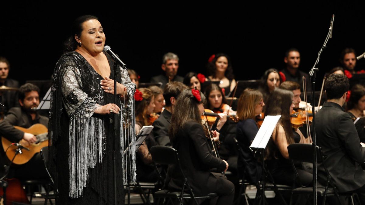 Falete, durante un concierto en el Jovellanos, en una imagen de archivo.