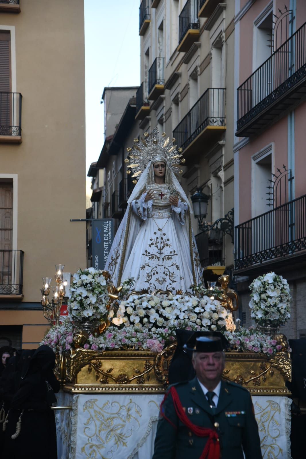 En imágenes | Procesiones del Jueves Santo en Zaragoza