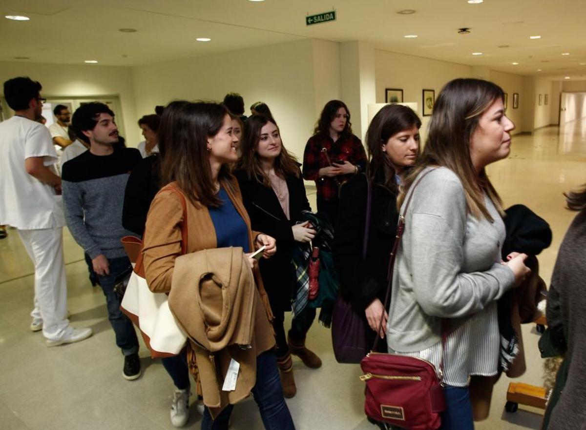 Jornada de puertas abiertas a interinos en el HUCA