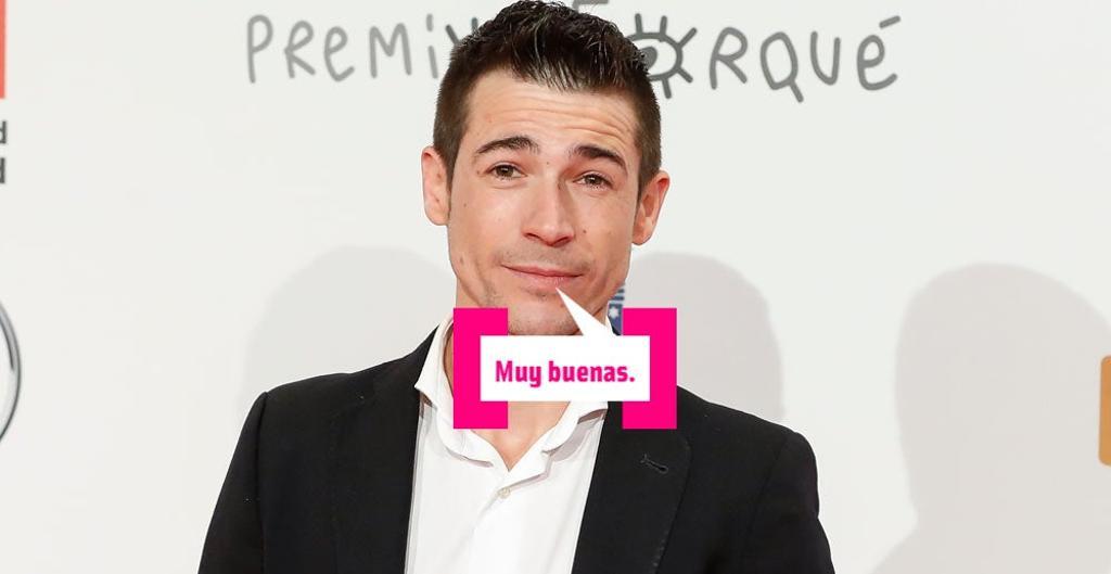 El actor Juan José Ballesta posando para la prensa