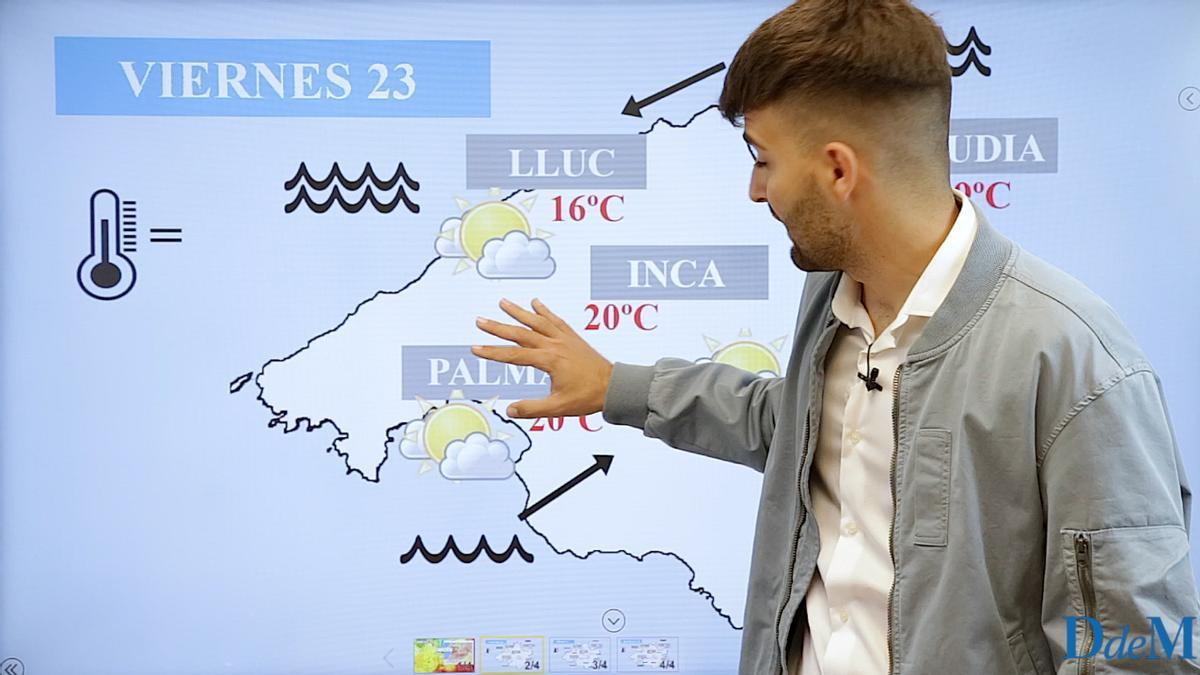 El tiempo del fin de semana en Mallorca: temperaturas en ascenso y polvo Sahariano