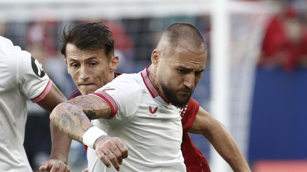 El Sevilla vuelve a dejar ir la victoria y se mantiene al margen de la zona de descenso