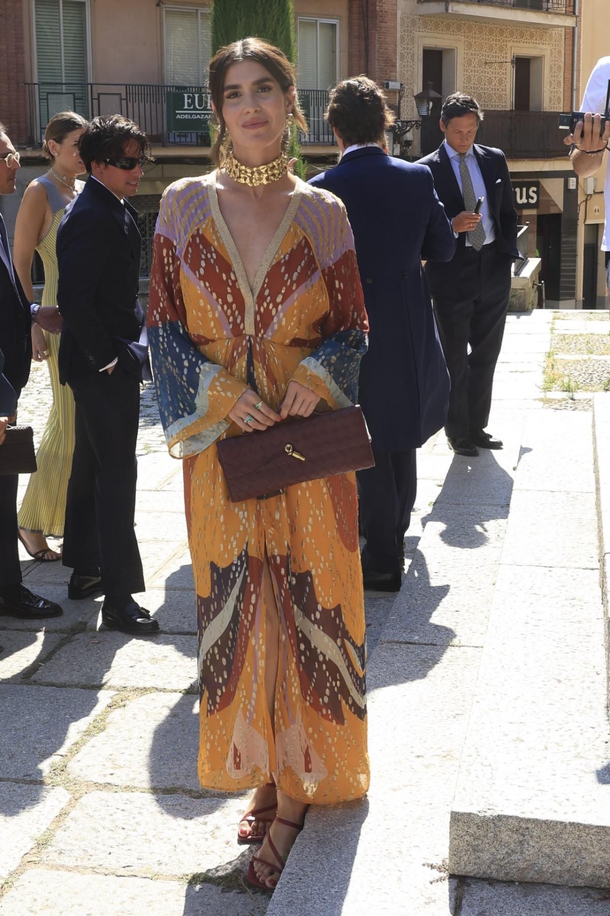 Mery Turiel en la boda de Ana de Miguel