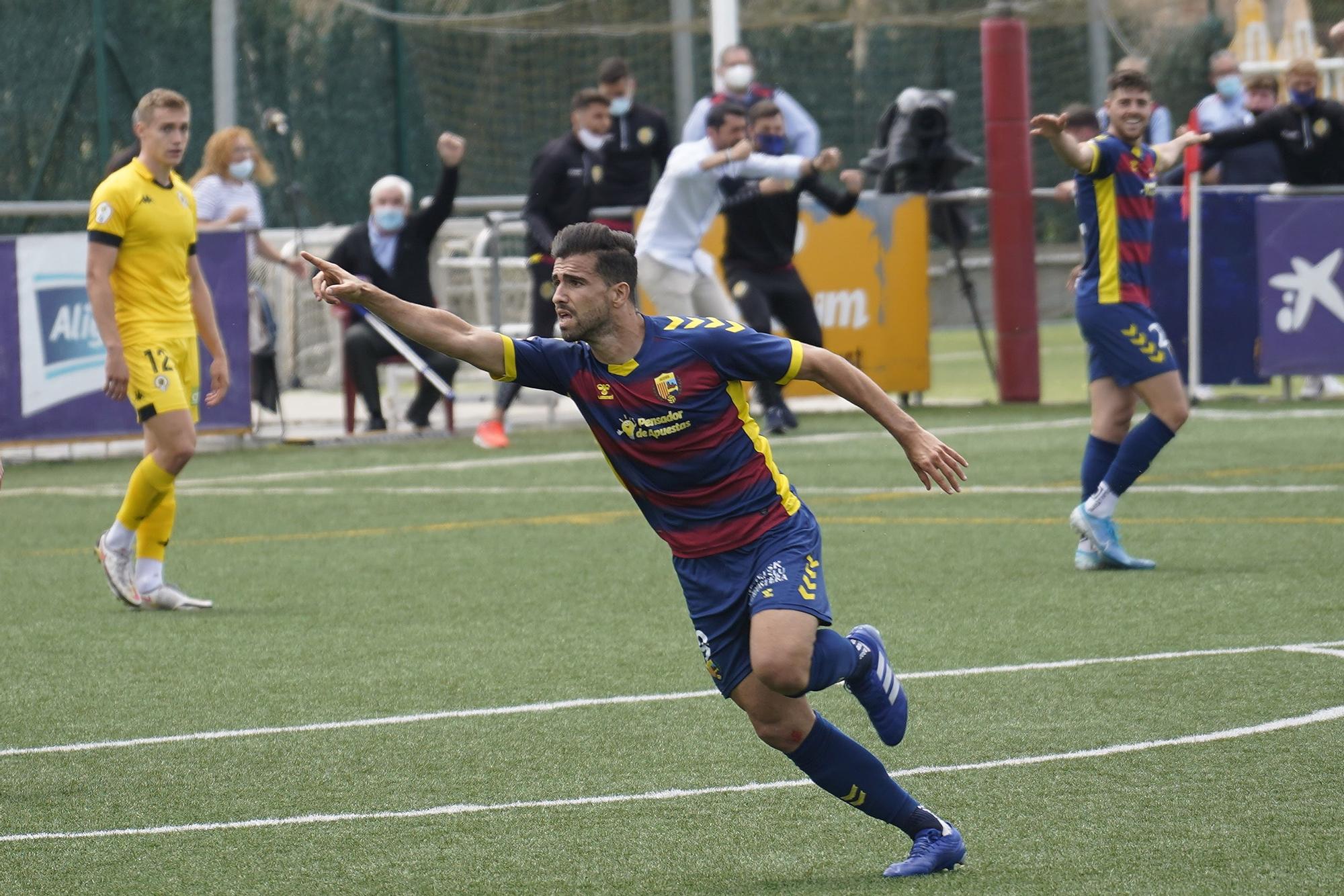 El Llagostera és de Primera RFEF (3-3)