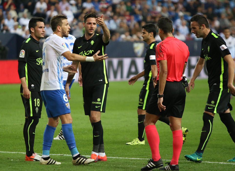 LaLiga Santander | Málaga CF, 3 - Sporting, 2