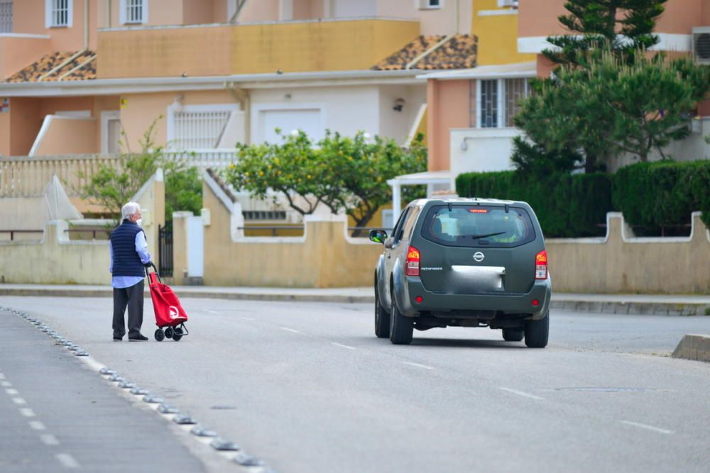 Controles policiales en La Manga