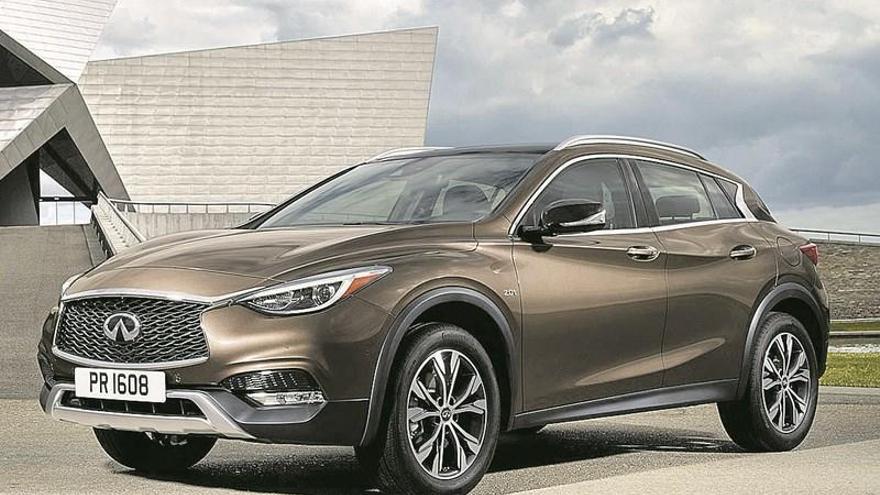 Aptitudes y diseño crossover para el nuevo QX30