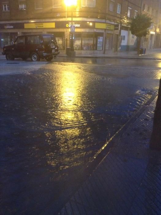 Granizada en Oviedo