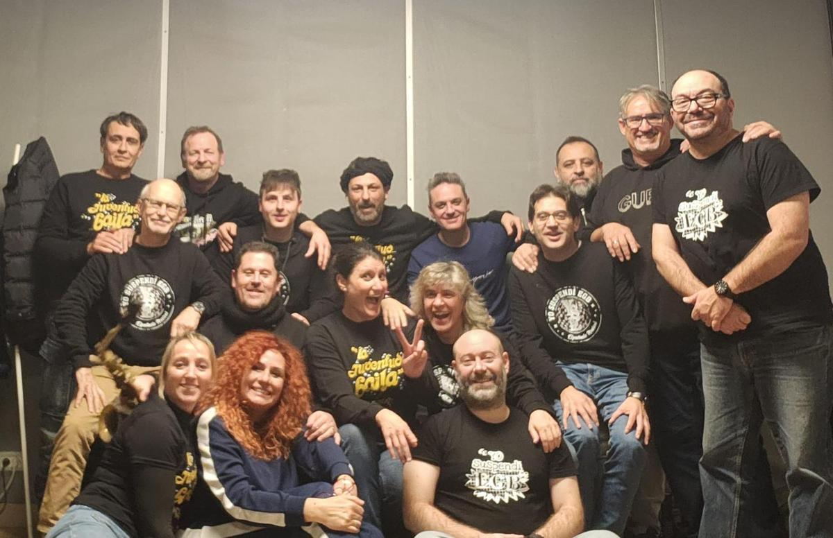 Part de l’equip d’intèrprets que donaran vida a l’espectacle.