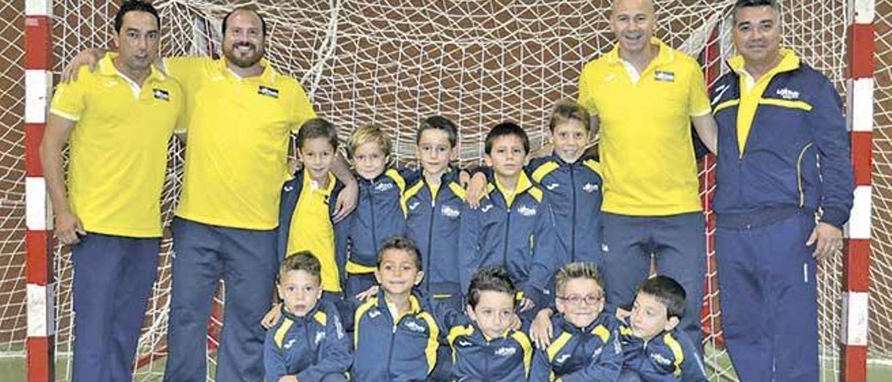 La escuela de fútbol sala del La Salle Pont d´Inca se presentó de manera oficial.