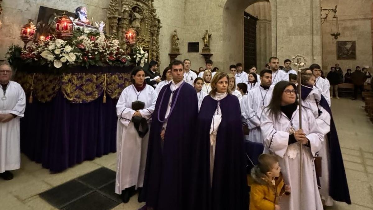 Triduo y Eucaristía en la noche del Miércoles Santo en Fuentesaúco