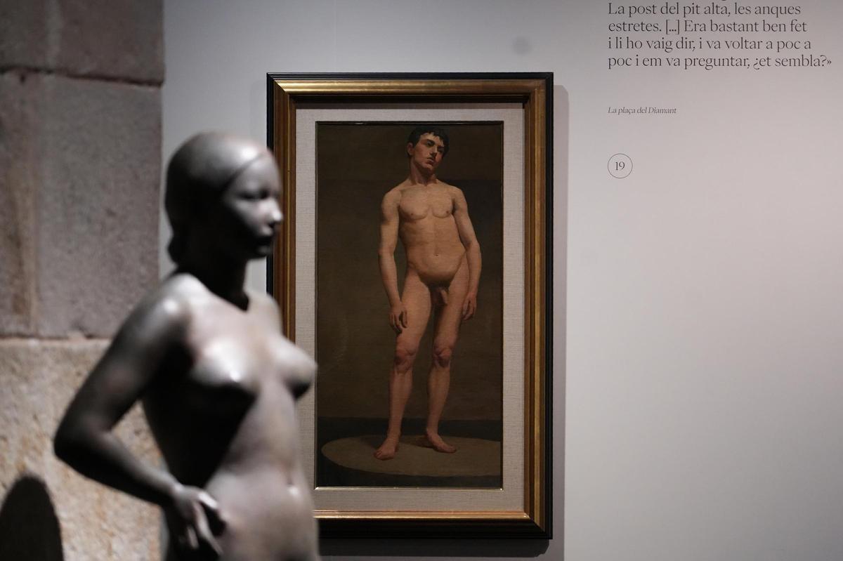 «El model» de Picasso, a l'exposició. º