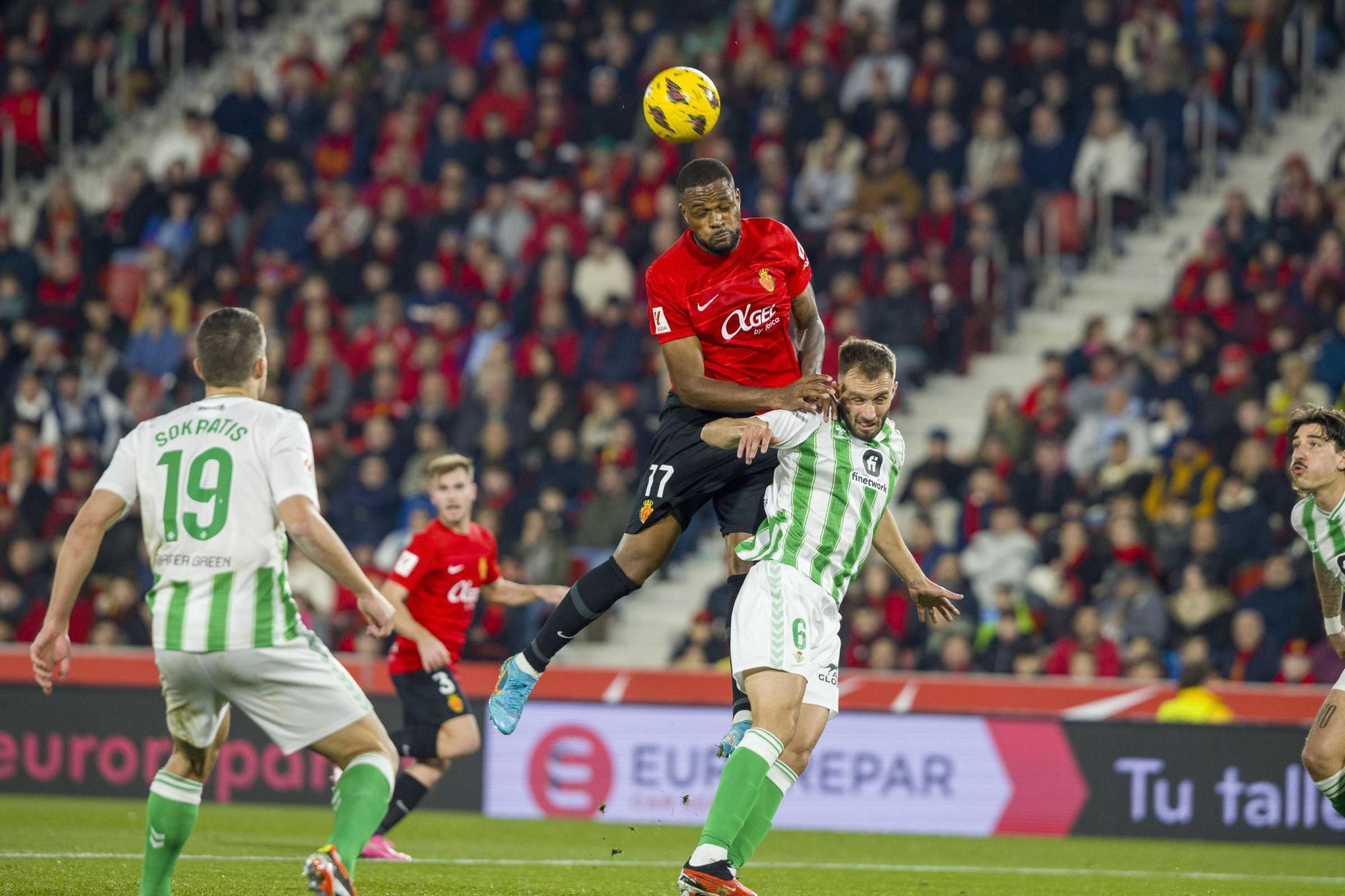 RCD Mallorca-Betis, las imágenes del partido