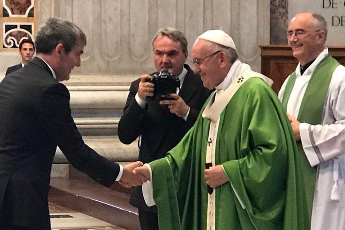 Pope Francis’s Diverse Encounters: From Politics to CD Tenerife Shirt Moments