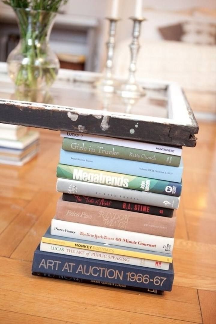 Diez ideas únicas para decorar tu casa con libros