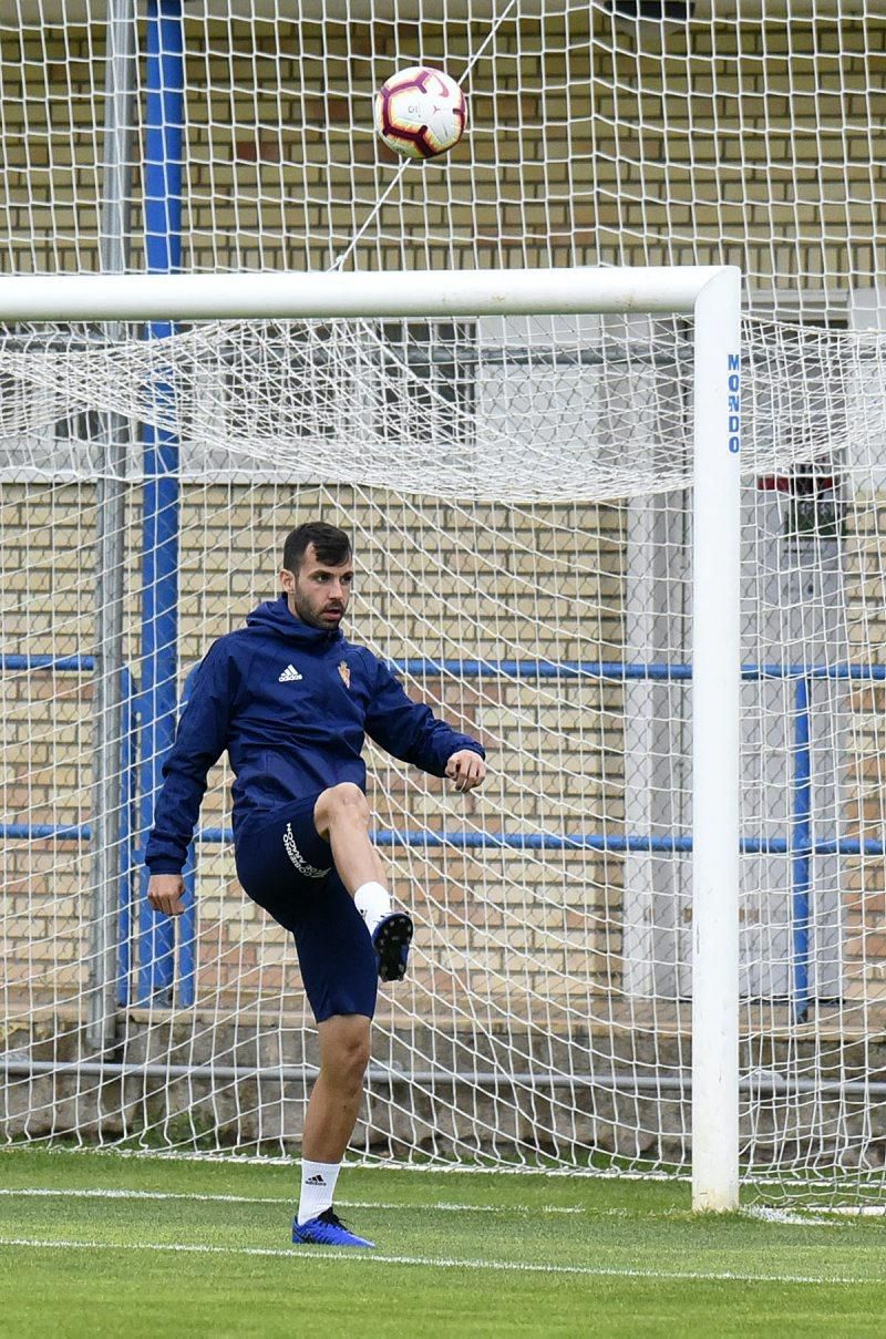 El Zaragoza se entrena