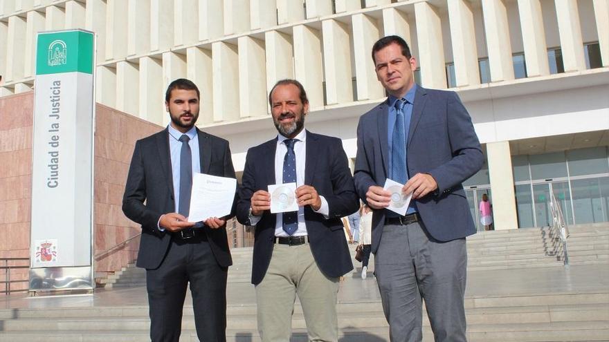 Cassá y Carballo presentaron las grabaciones a la Fiscalía.