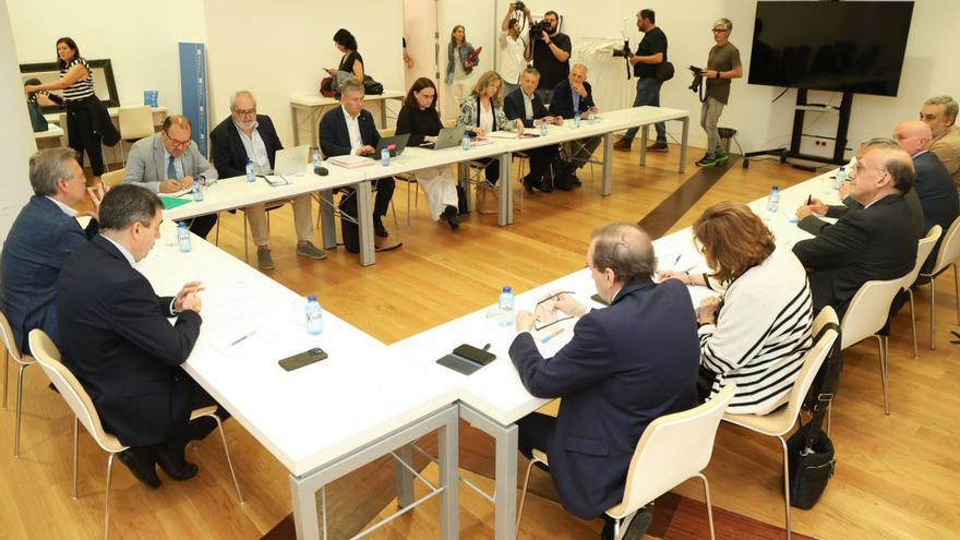 Integrante del Consello de Doncecia Clínica del grado de Medicina, ayer, en el Gaiás. | Xoán Álvarez