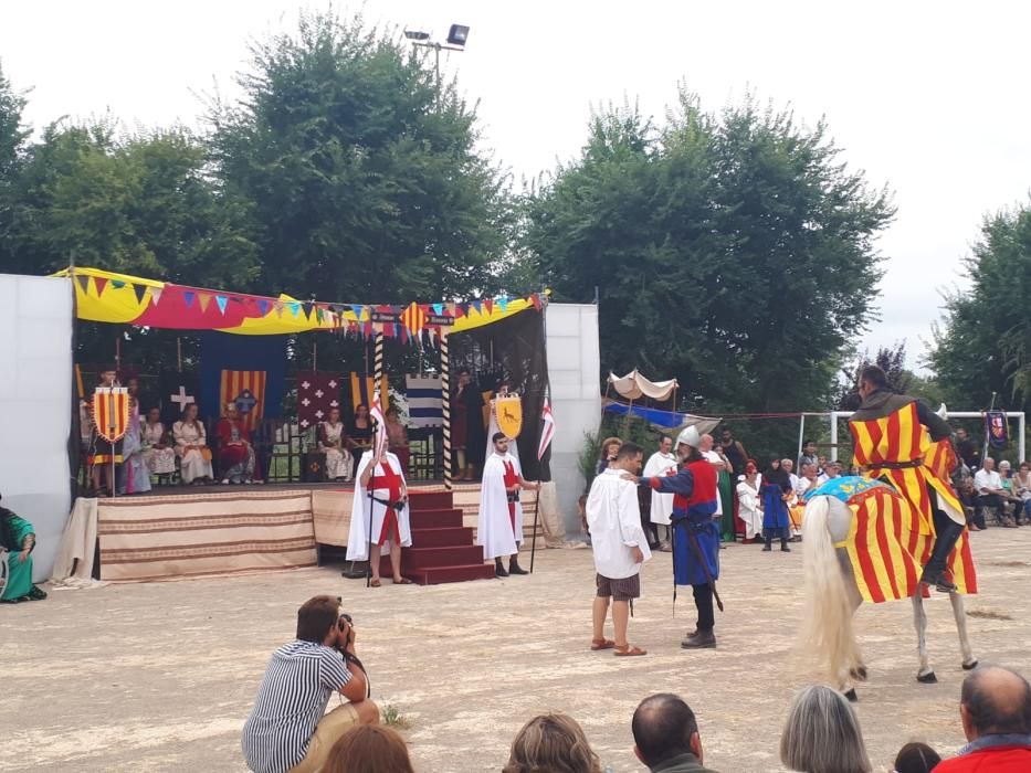 Representación de la entrada de Jaume I a Alcublas y otras actividades.