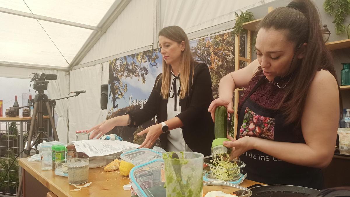 Una demostración de cocina en una edición pasada.