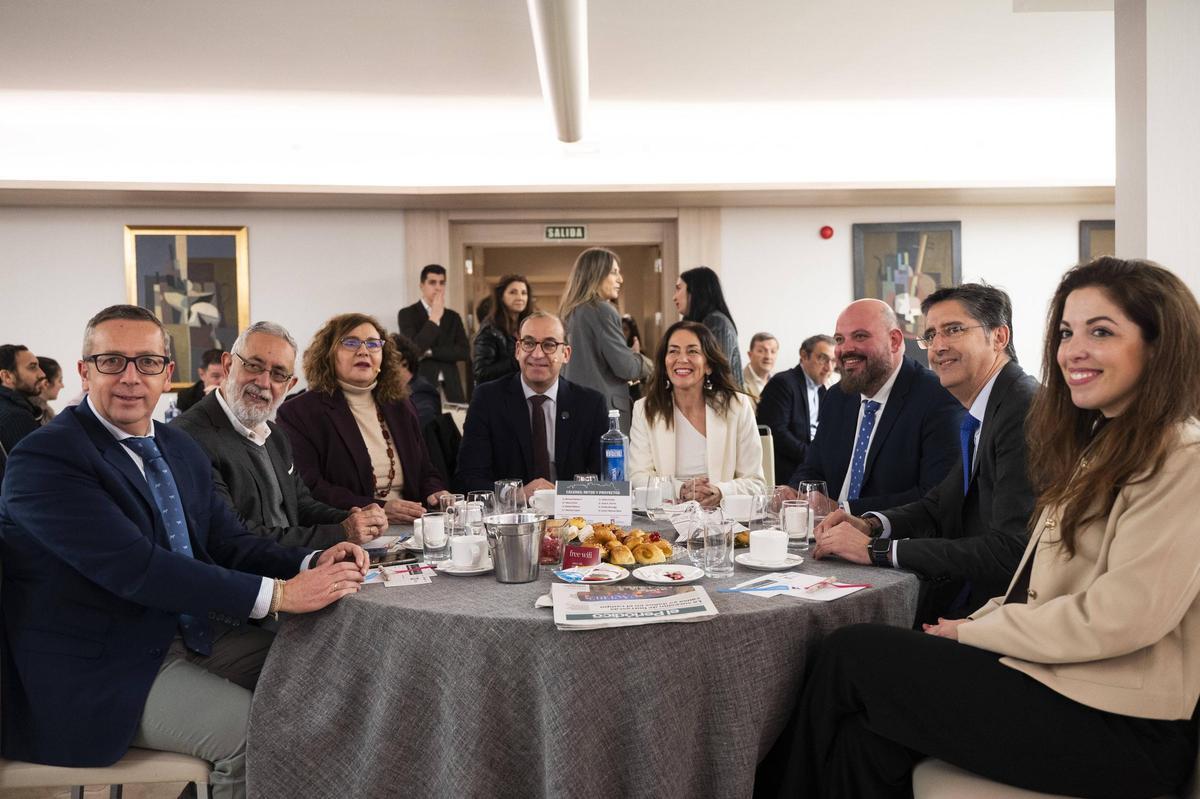 Fotogalería | Imágenes del encuentro de el Periódico Extremadura con el alcalde de Cáceres