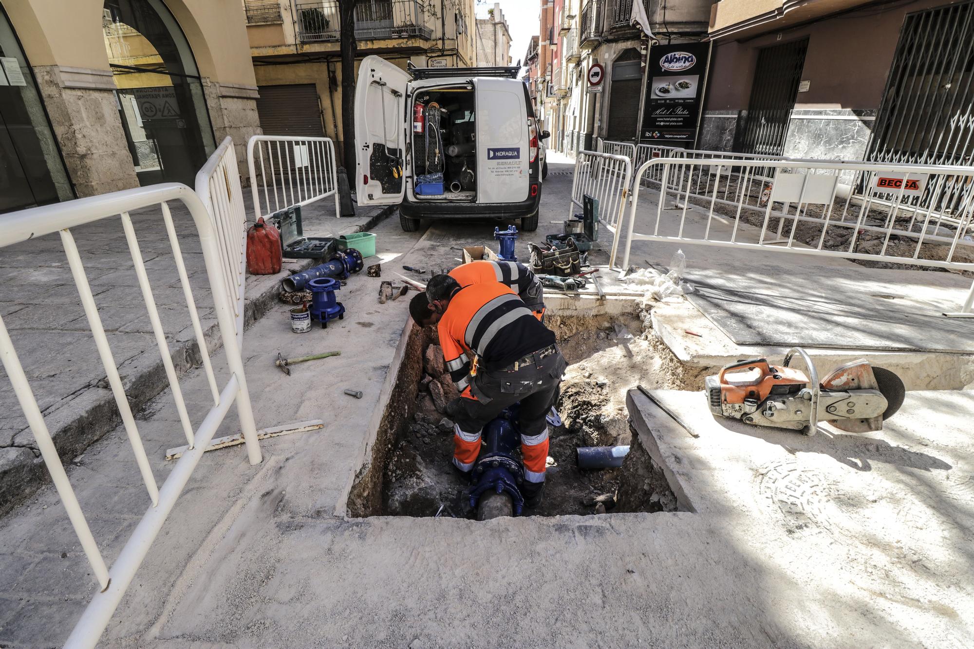Ibi advances in the first phase to pedestrianize the old town