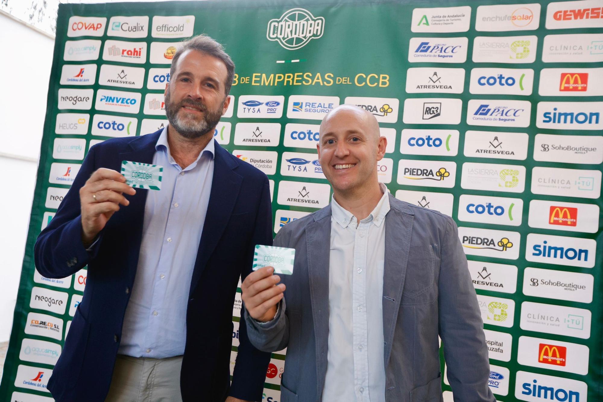 La presentación del proyecto del Coto Córdoba Baloncesto, en imágenes