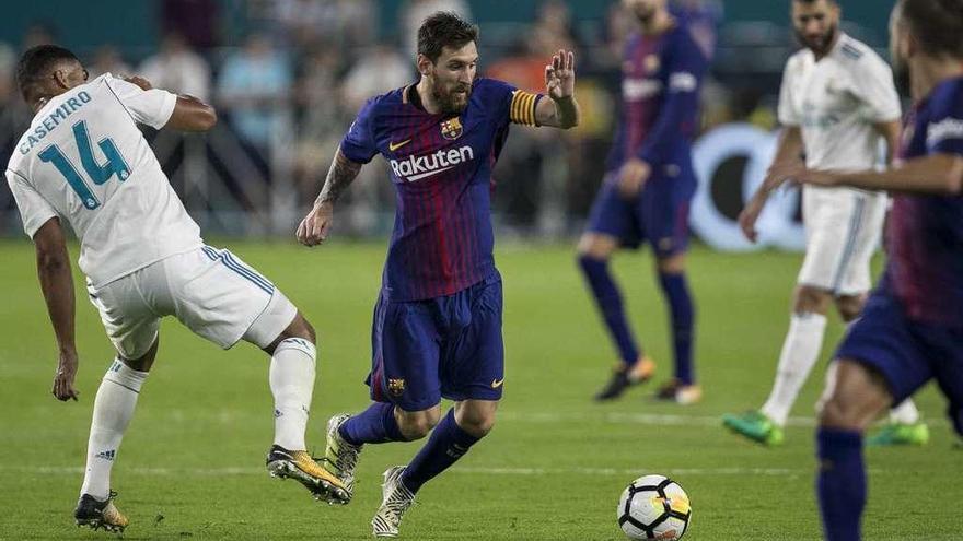 El Barcelona se lleva el derbi en Miami