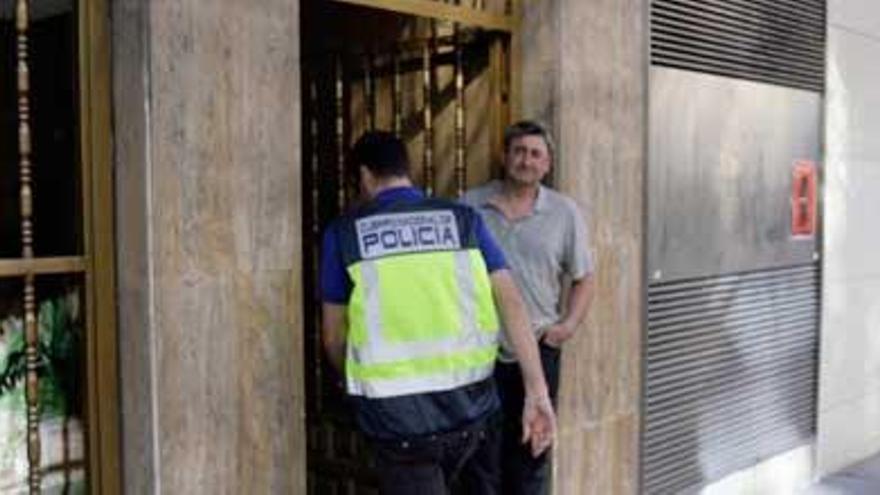 Las oficinas de Cívica durante un registro de 2010 por el Caso Brugal, en una imagen de archivo