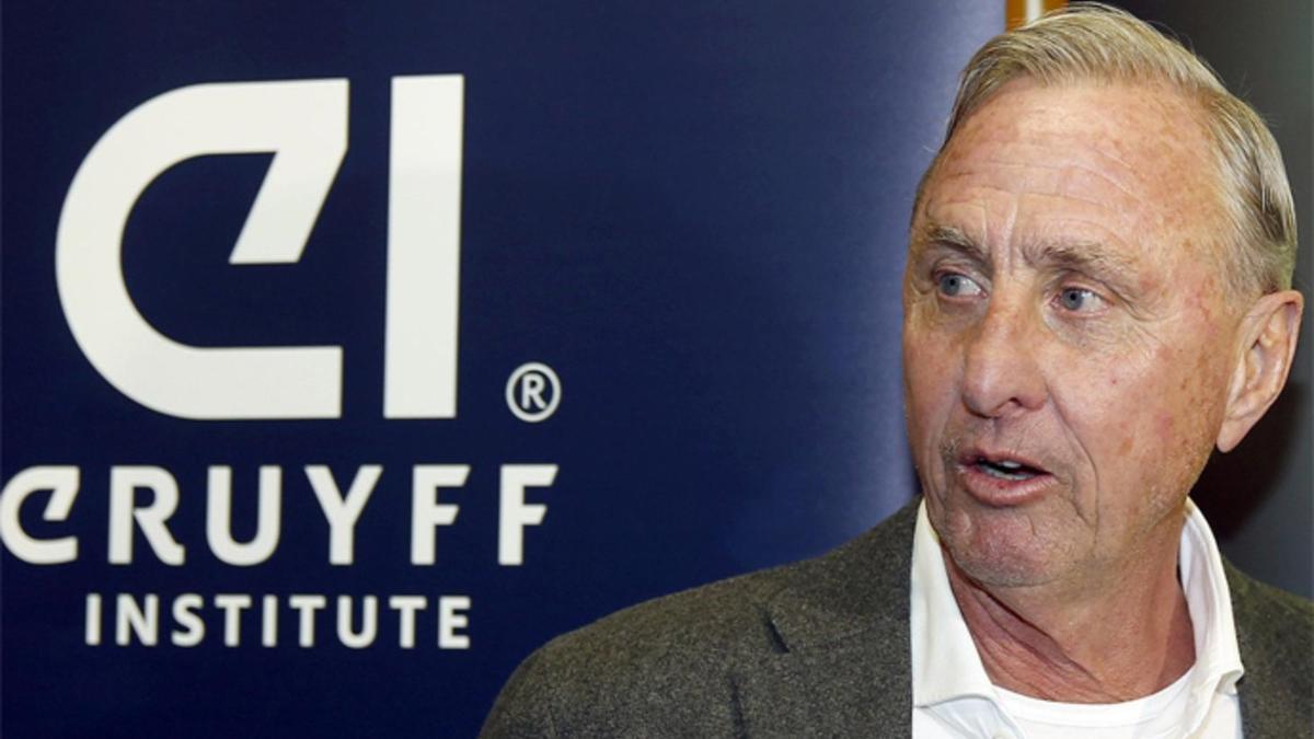 Johan Cruyff, fundador de la Fundación Cruyff