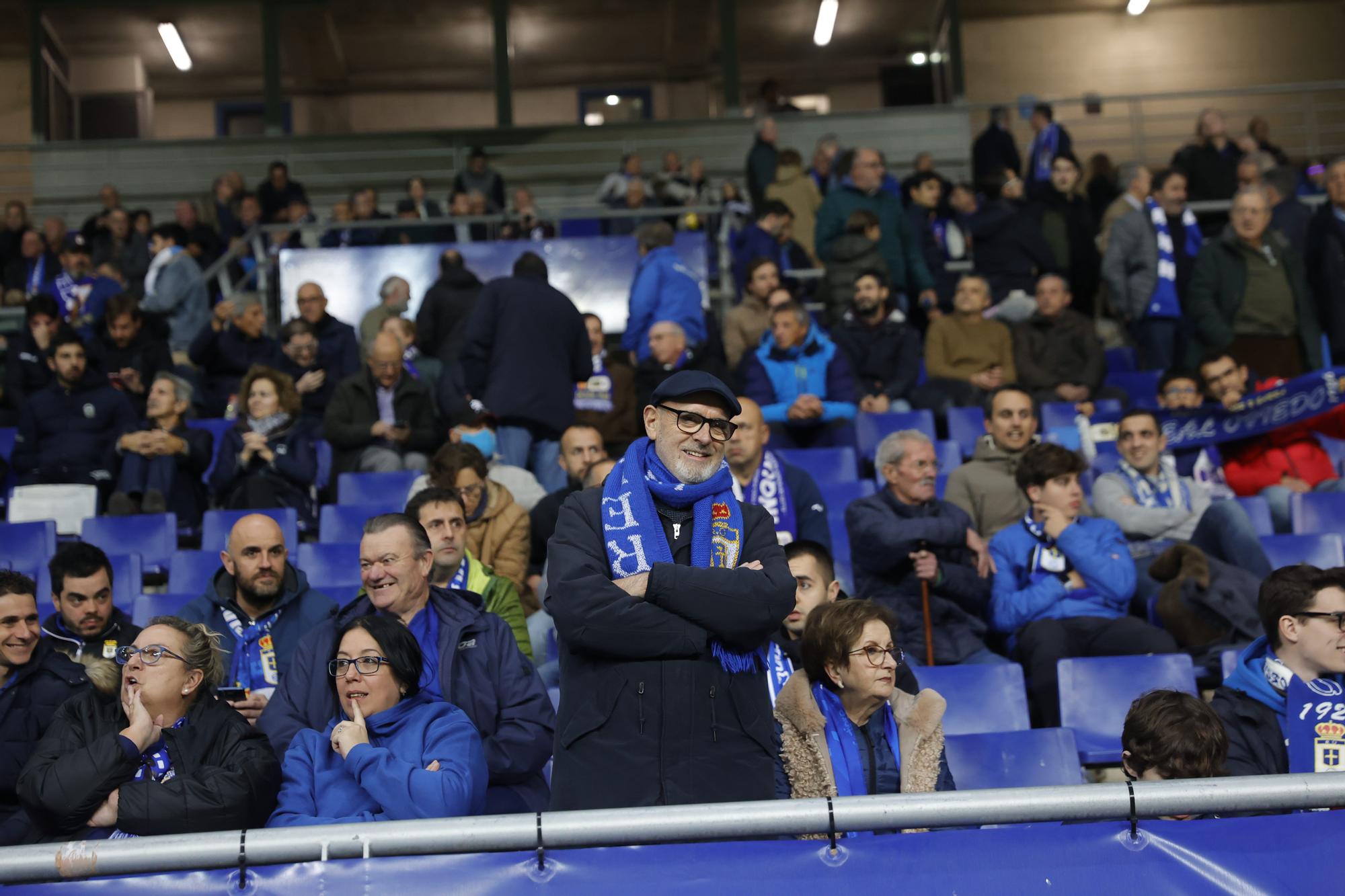 EN IMÁGENES: El Oviedo gana en casa por 1-0 frente al Mirandés