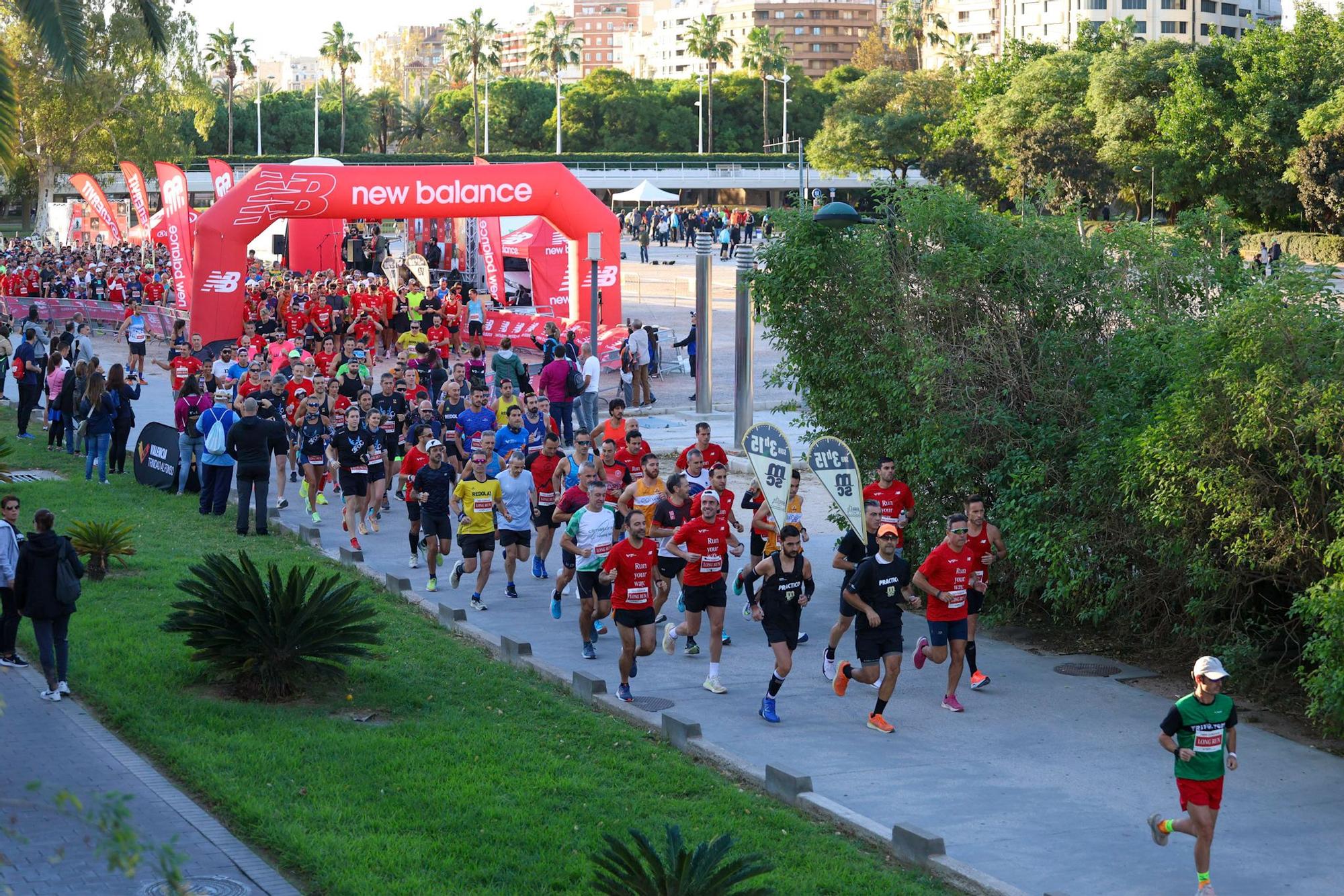 Entrenamiento long Run New Balance previo a la Maratón de Valencia