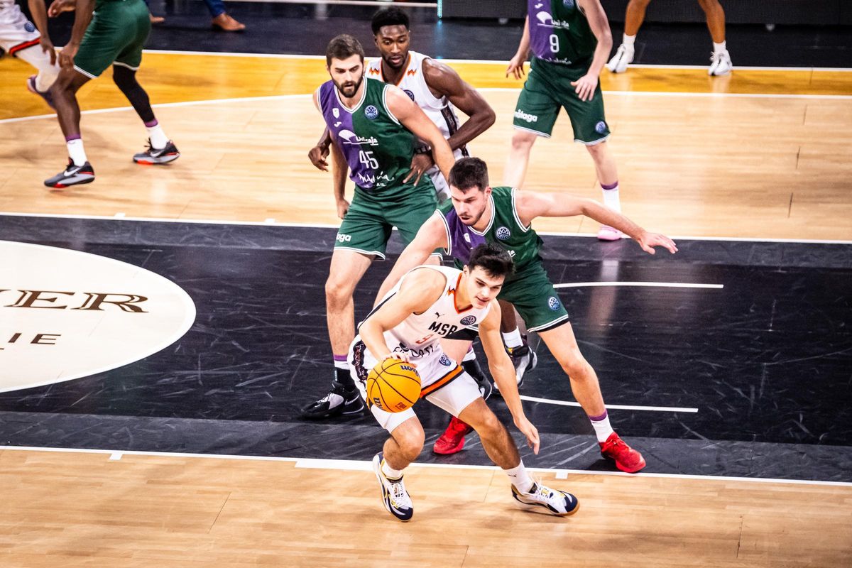El Le Mans - Unicaja de la BCL, en imágenes