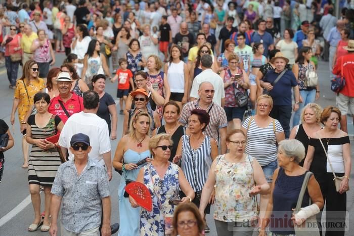 Bajada de la Virgen de la Fuensanta desde su Santuario en Algezares (II)