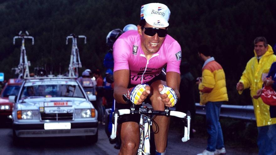 La cima del Giro que sepultó a Induráin