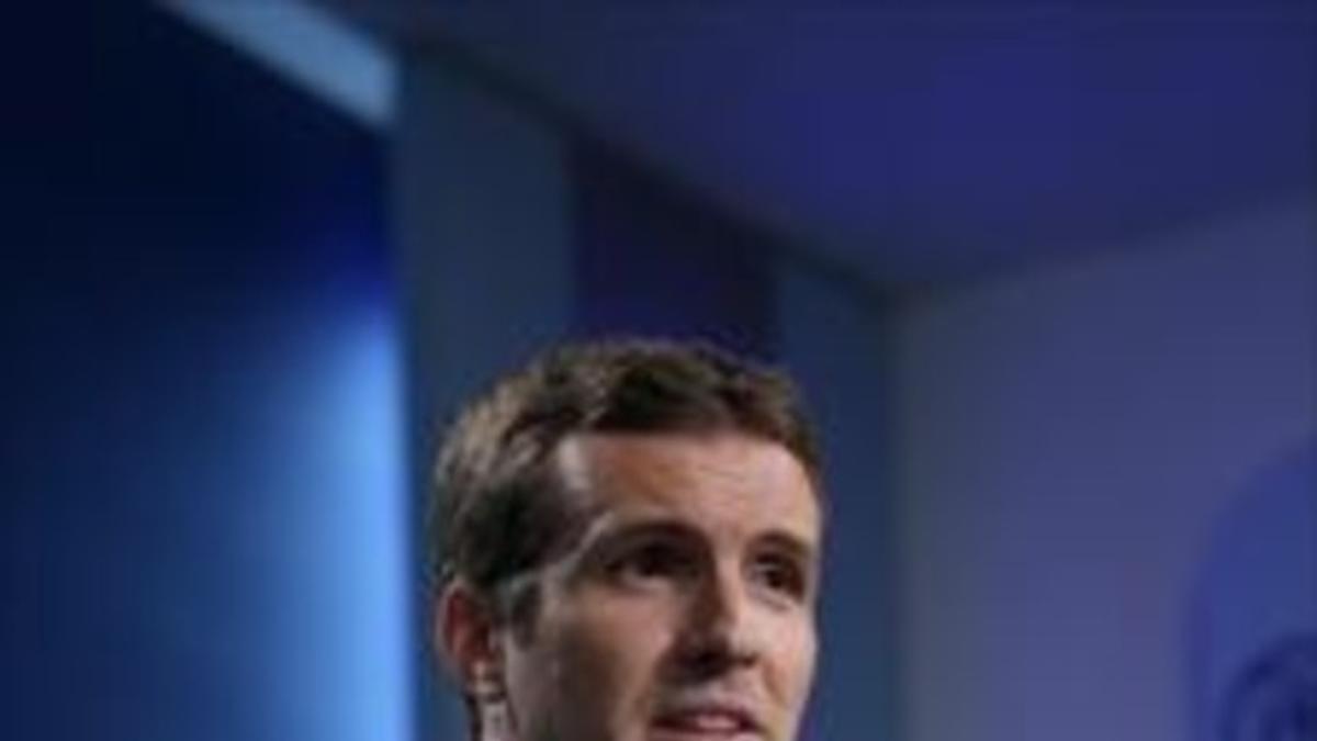 El vicesecretario del PP Pablo Casado.