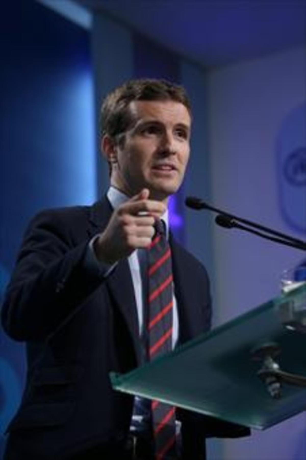 El vicesecretario del PP Pablo Casado.