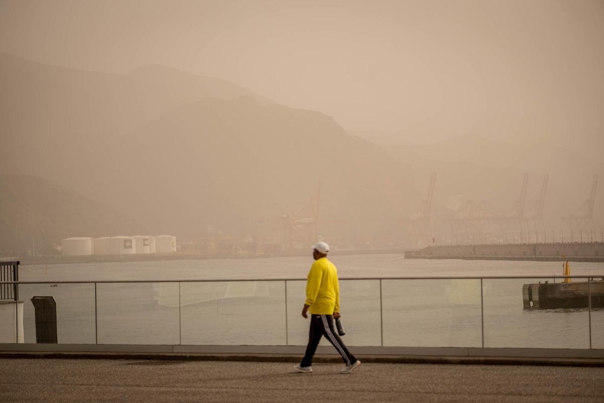 Tenerife activa los avisos por calima