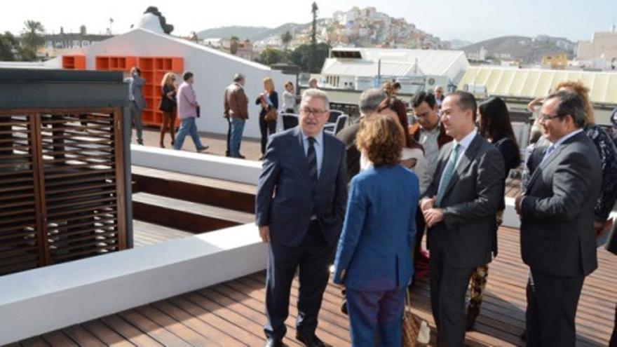 Inauguración de la Biblioteca Insular