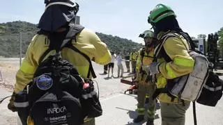 Alta para dos de los bomberos heridos en el incendio de Sierra Bermeja y el tercero pasa ya a planta