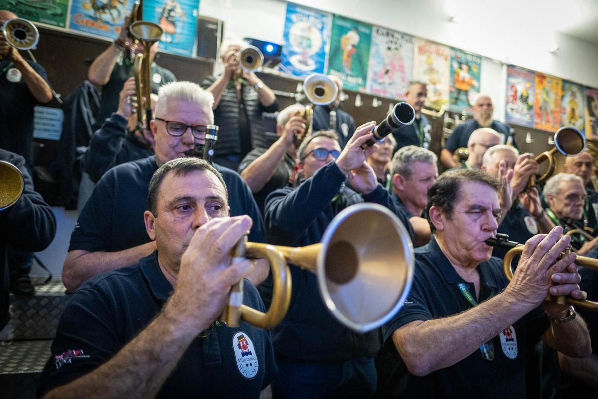 Visita oficial a los grupos del Carnaval de la calle de La Noria Visita oficial a los grupos del Carnaval de la calle de La Noria