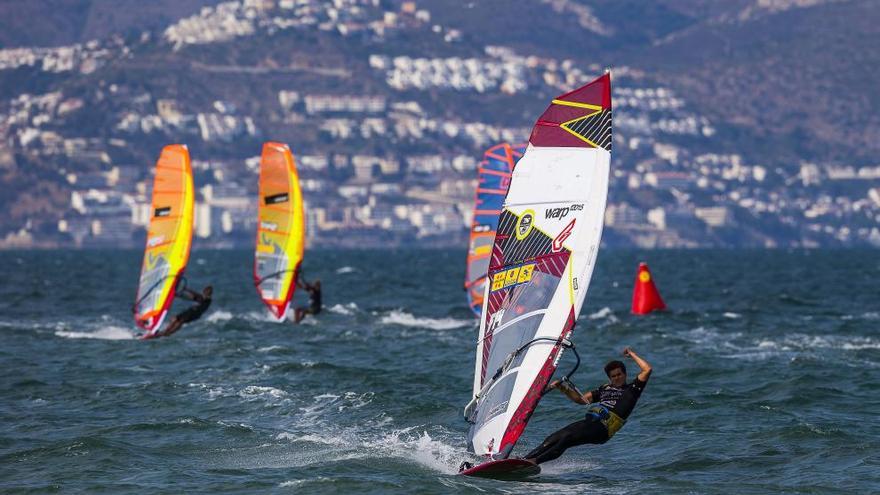 Pierre Mortefon durant la regata.